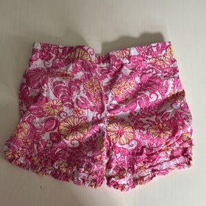 Lilly Pulitzer lobster print girls shorts 🦞